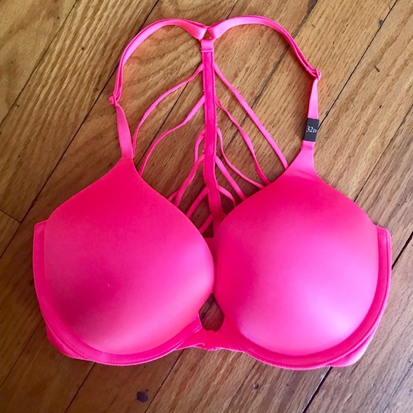 Victoria's Secret Other - Hot Pink Victoria Secret Push Up Bra💕